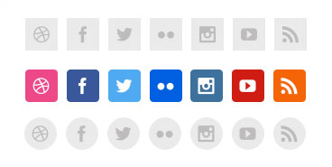 Social Media Links - Radius