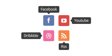 Social Media Links - Tooltip Position