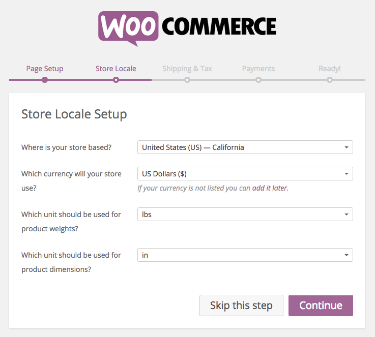 WooCommerce Wizard 3