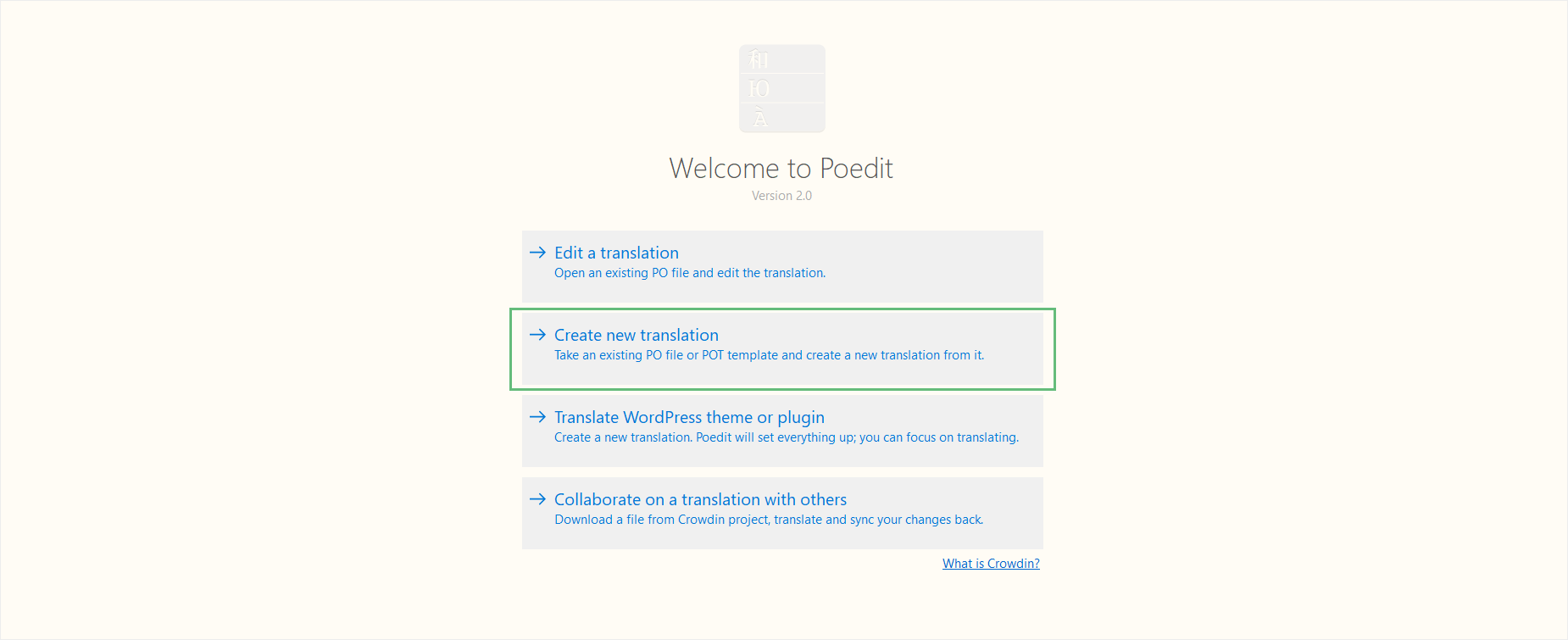Avada Builder Translation PoEditor