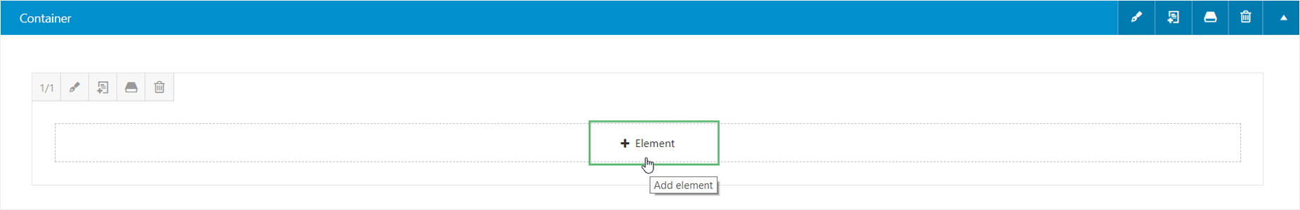 Avada Builder Global Element - Adding