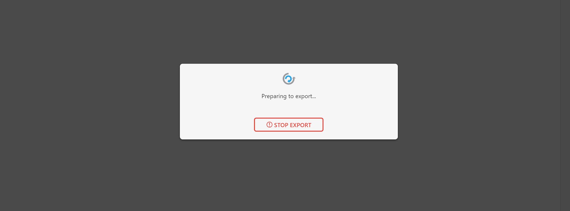 All-In-One WP Migration > Export Progress