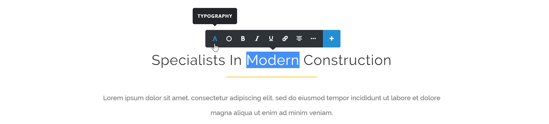 Inline Editing & Formatting