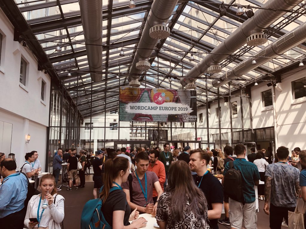 Big Group of People at WordCamp Europe Big Group of People at WordCamp Europe