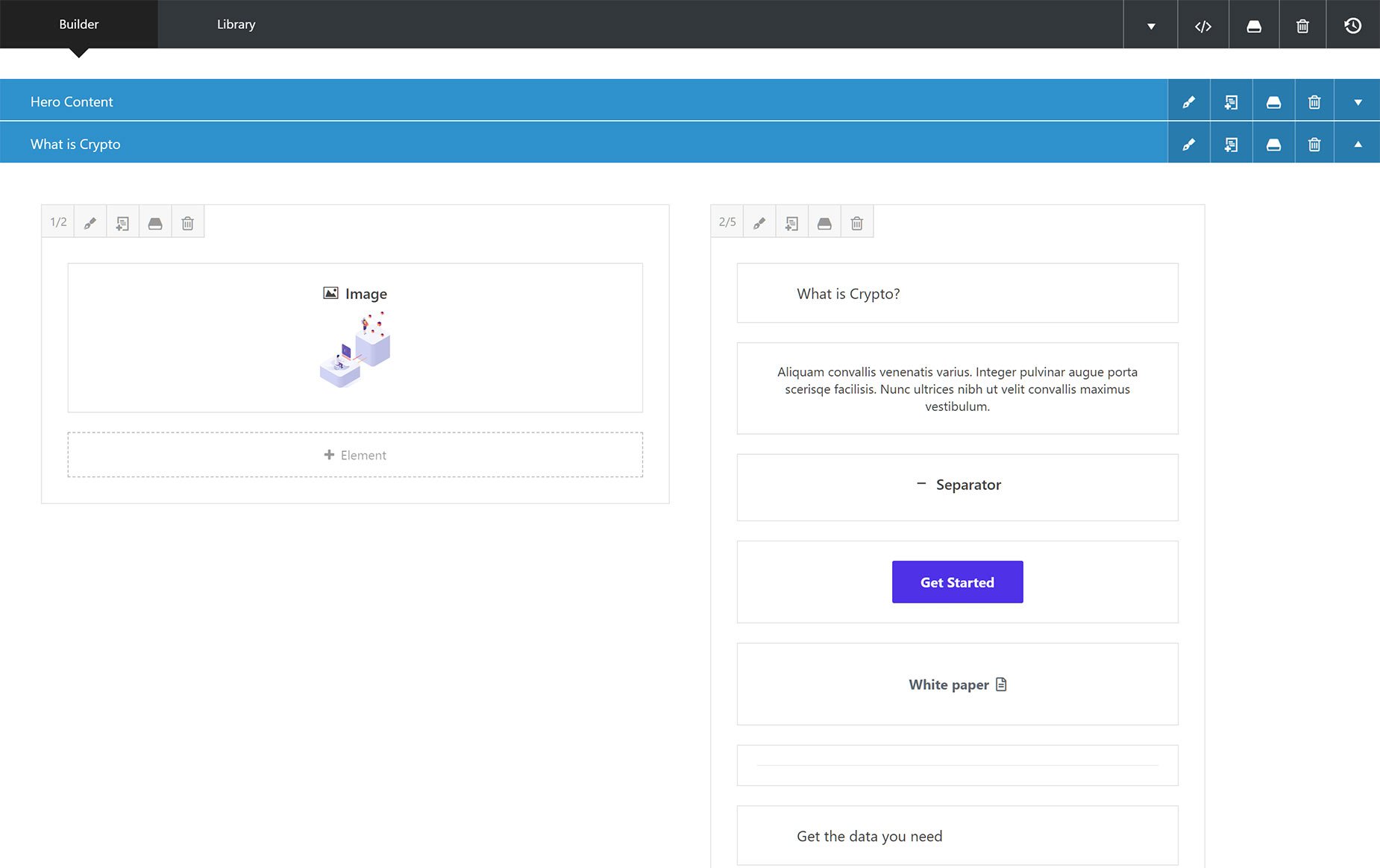 Avada Builder