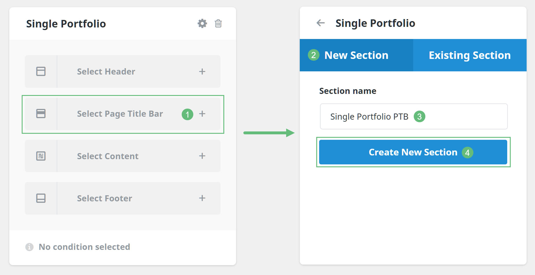Adding a New Page Title Bar Layout Section To A Layout