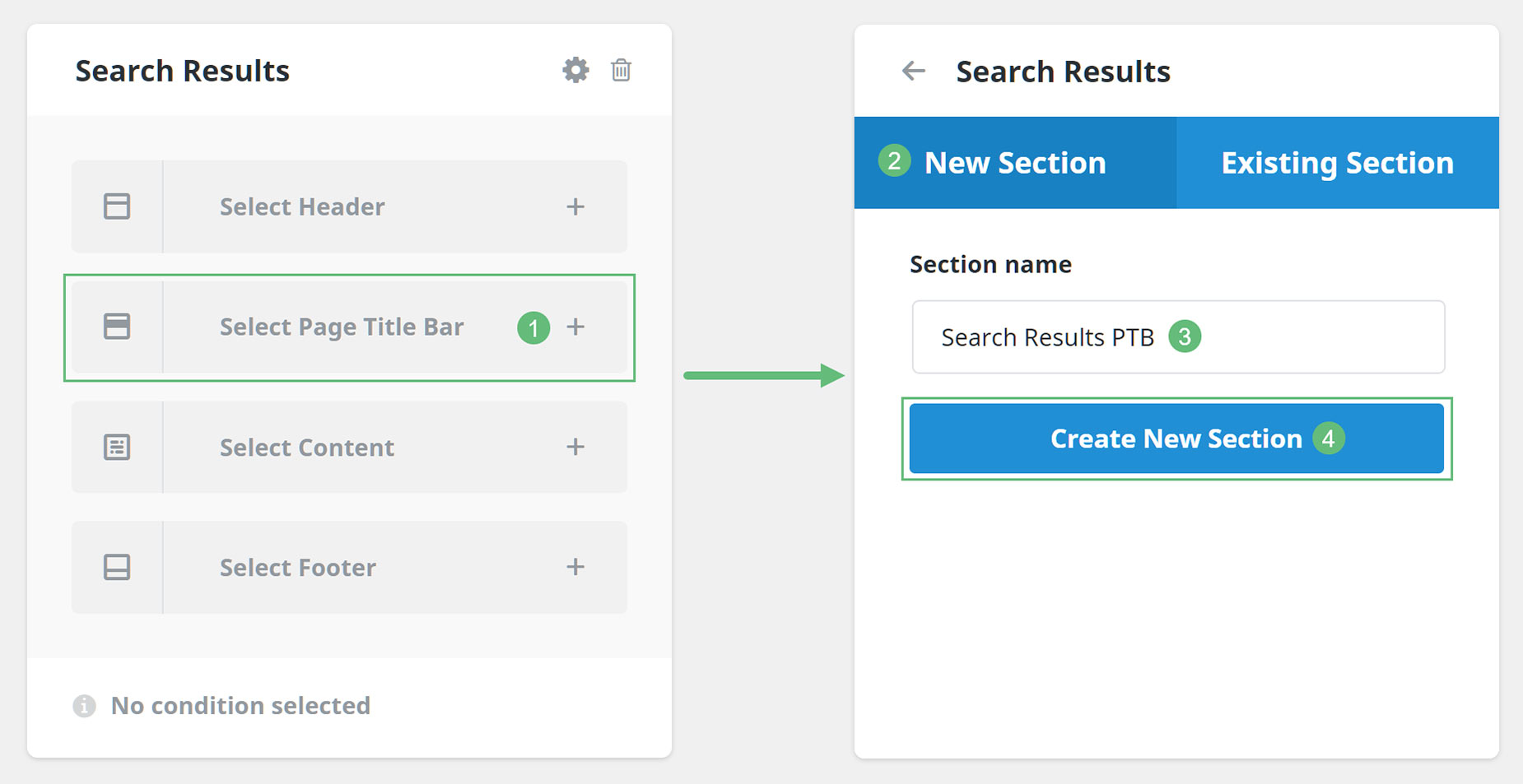 Adding a New Page Title Bar Layout Section To A Layout