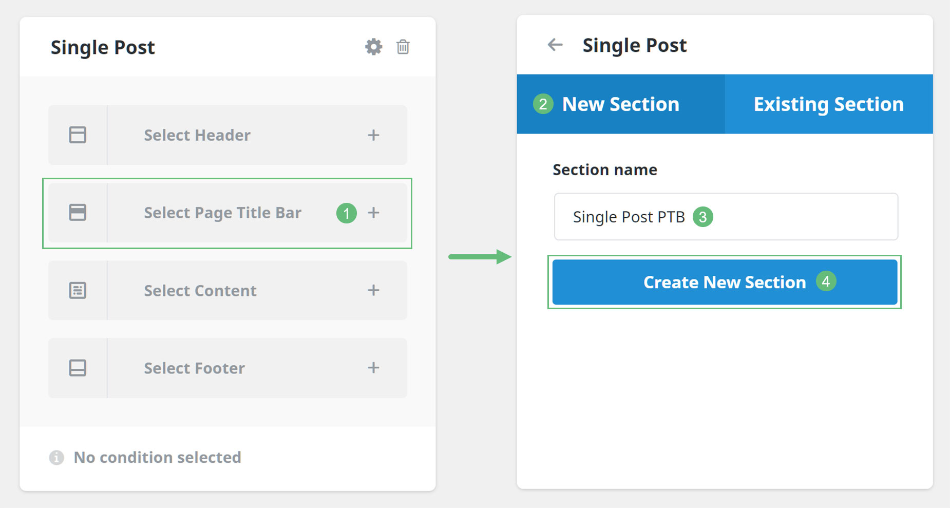 Adding a New Page Title Bar Layout Section To A Layout