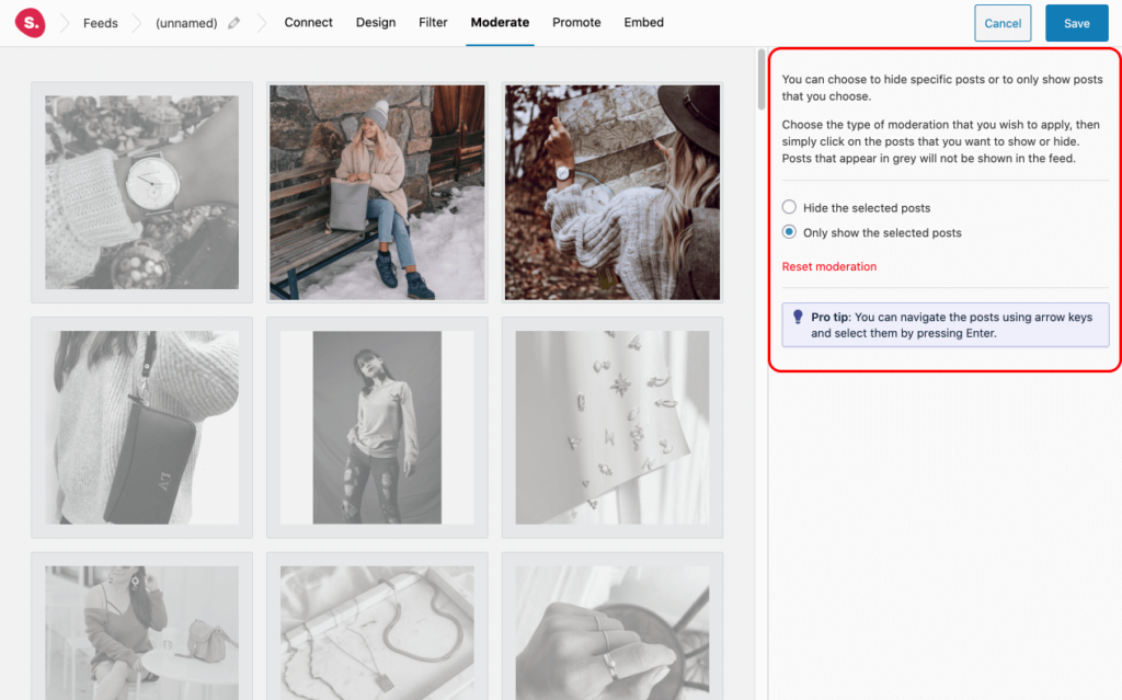 Moderate Your Instagram Feed Spotlight Instagram Feeds Plugin