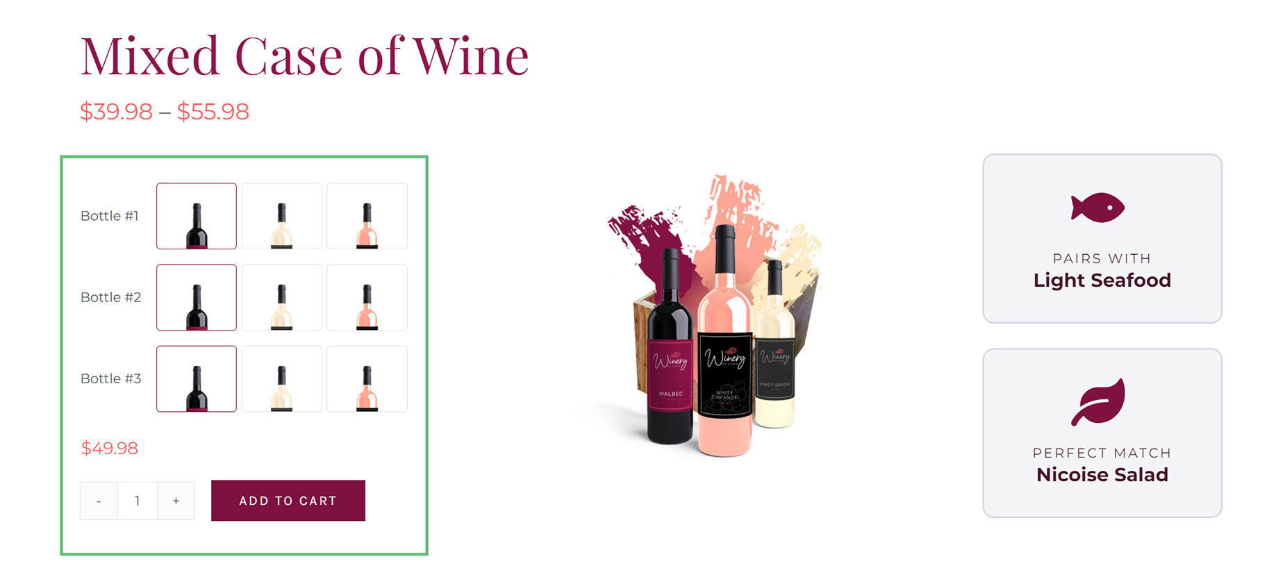 Woo Add To Cart Element Example