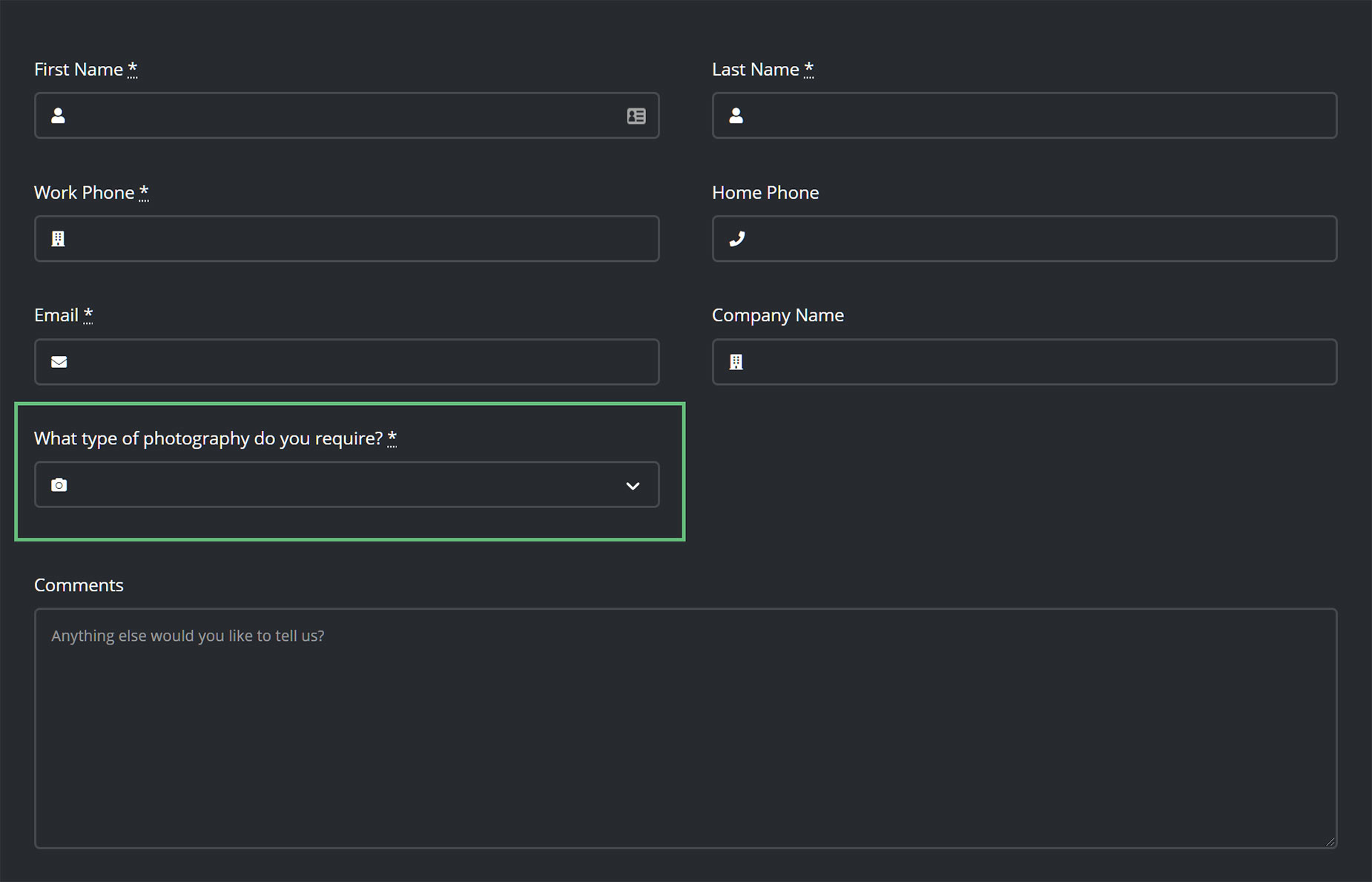 Conditional Form Example