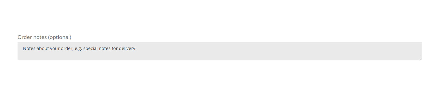 Woo Checkout Shipping Element