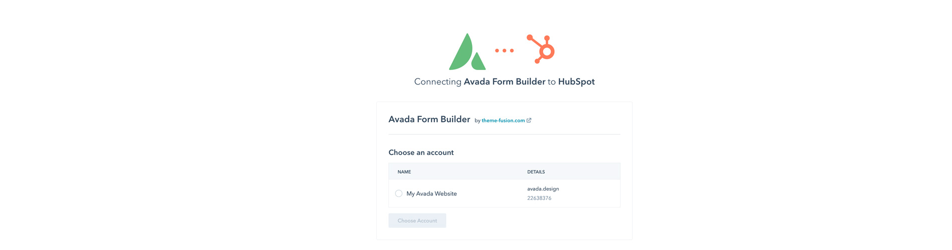 Hubspot Confirm Avada Forms Connection Hubspot Confirm Avada Forms Connection