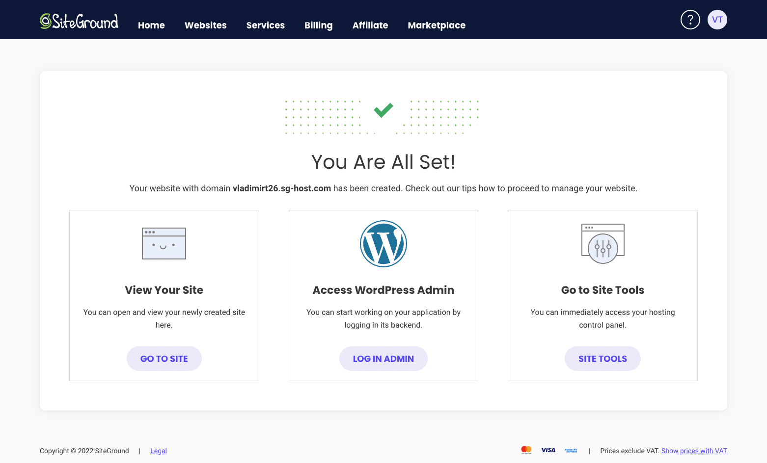 Start Customizing Your Website Start Customizing Your Website