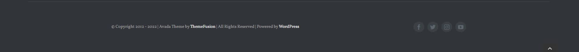 Avada Cafe Footer