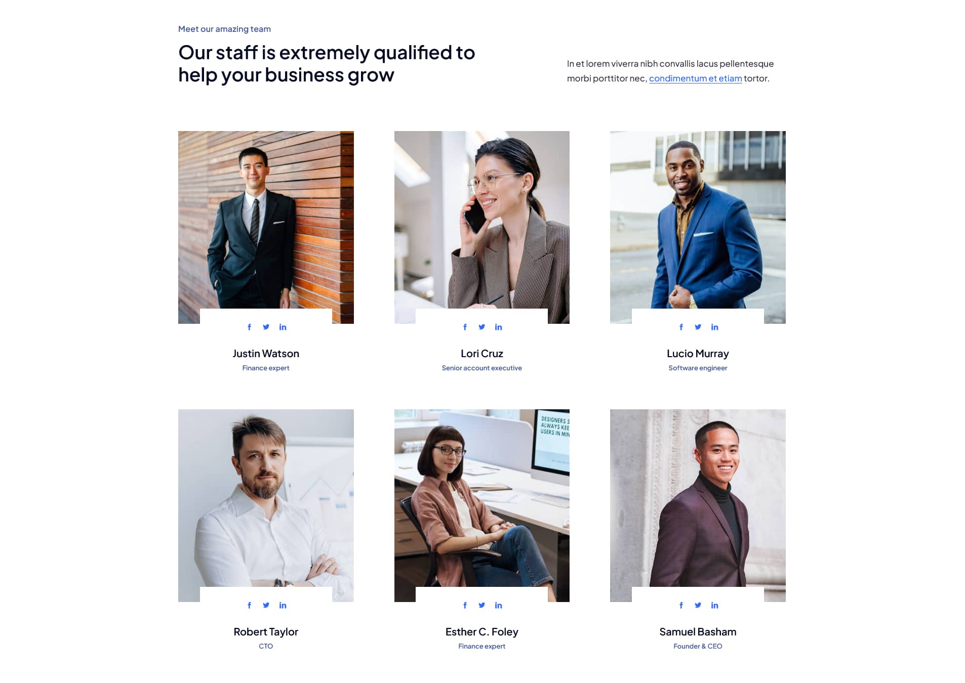 Avada Corporation Staff