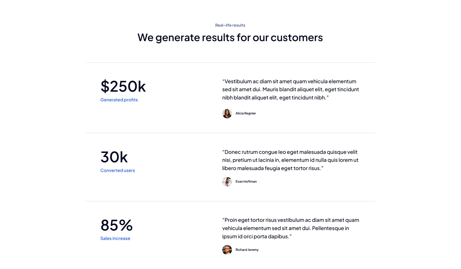 Avada Corporation Testimonials