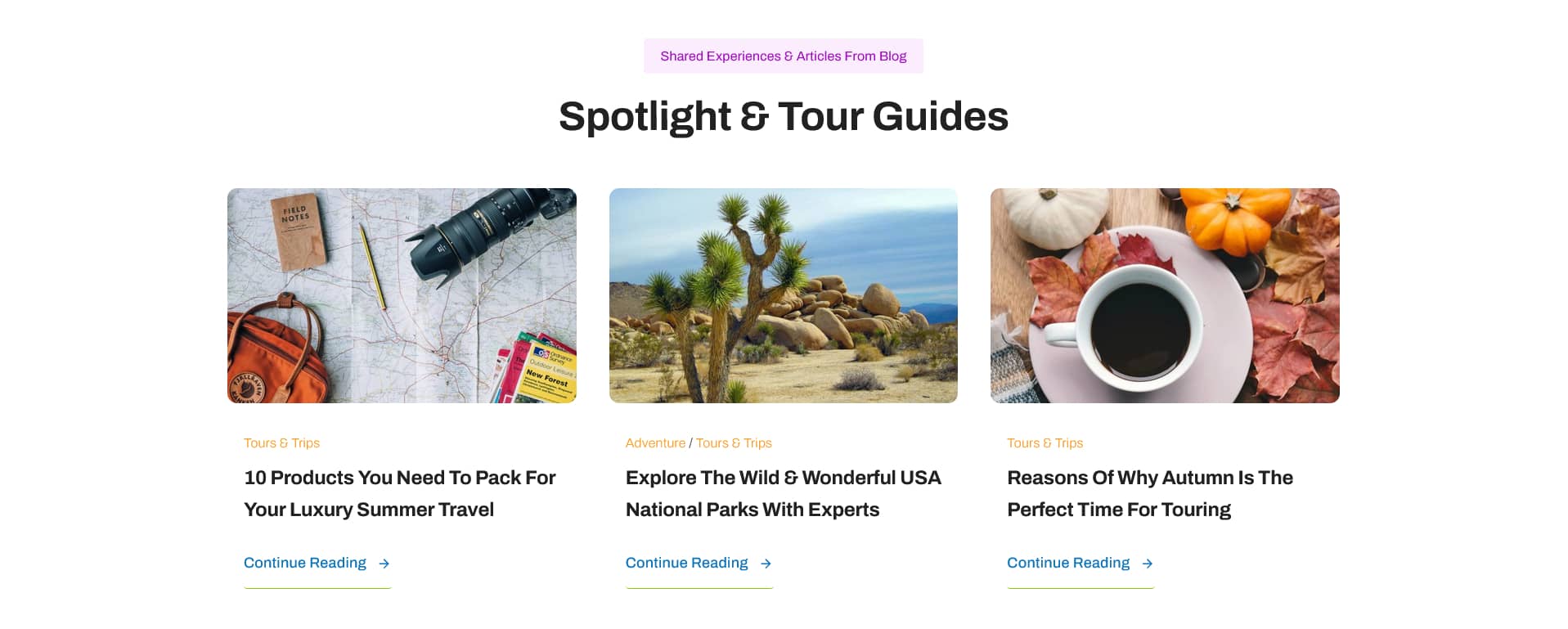 Avada Tour Operator Blog