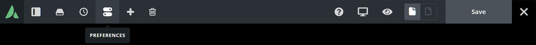 Avada Builder > Live Builder Preferences