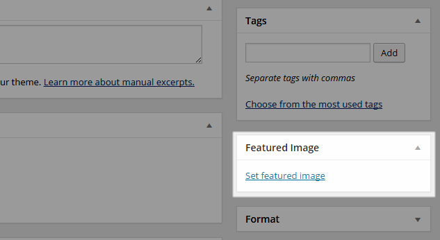Featured Image Box