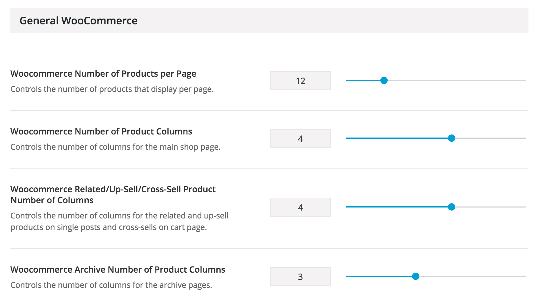 Display Options