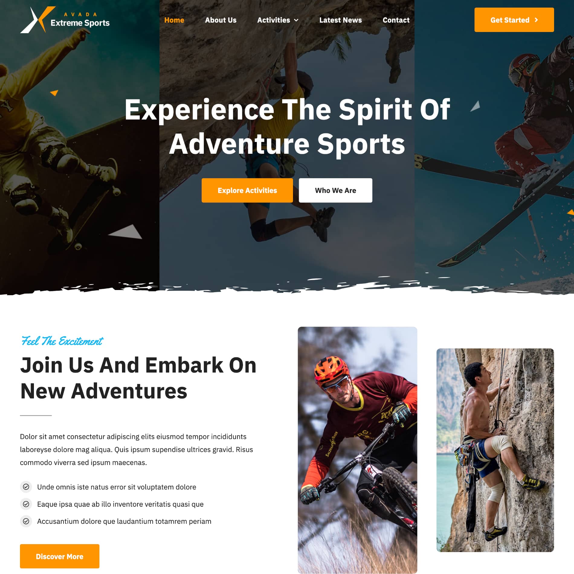 Avada Extreme Sports Post Image Avada Extreme Sports