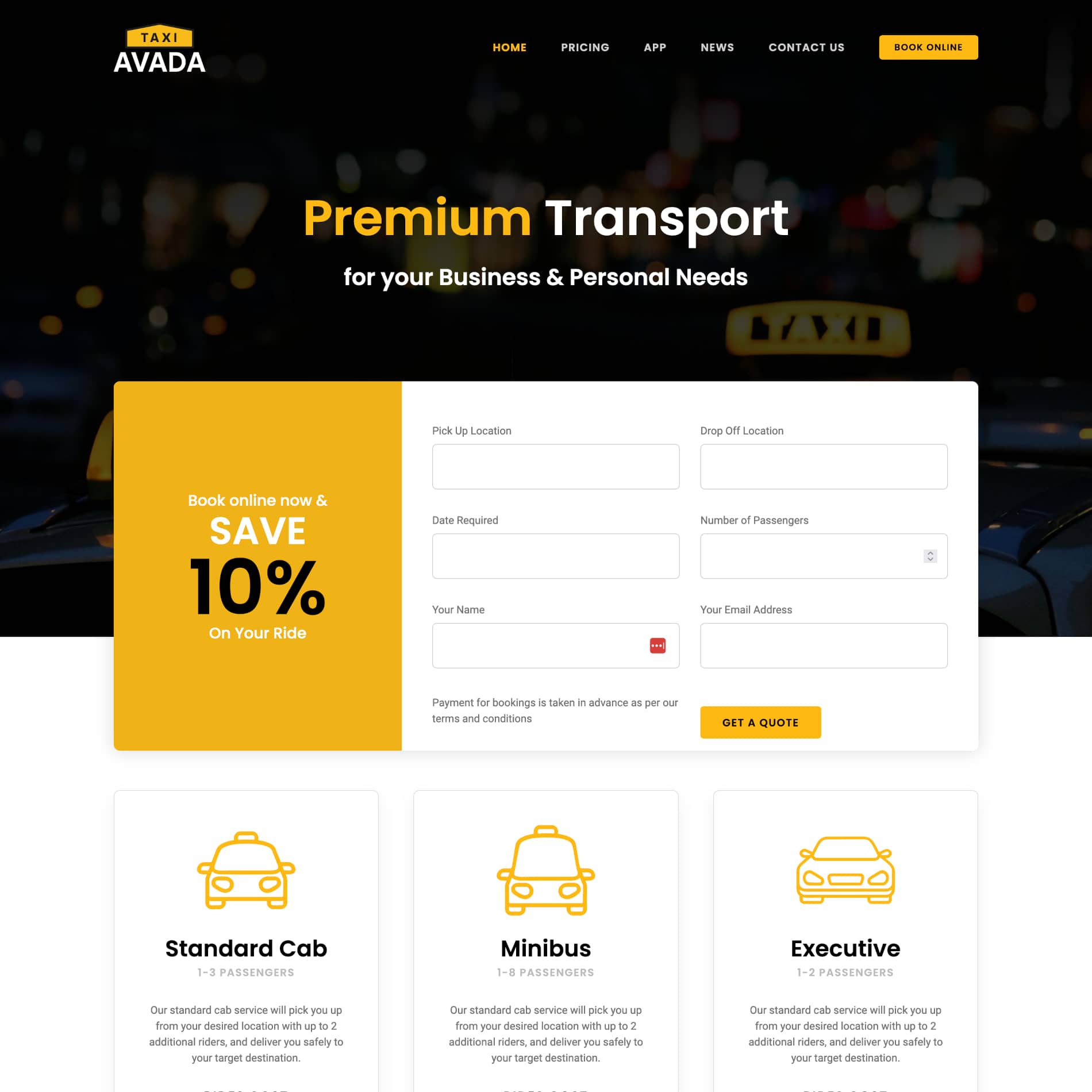 Avada Taxi Post Image Avada Taxi