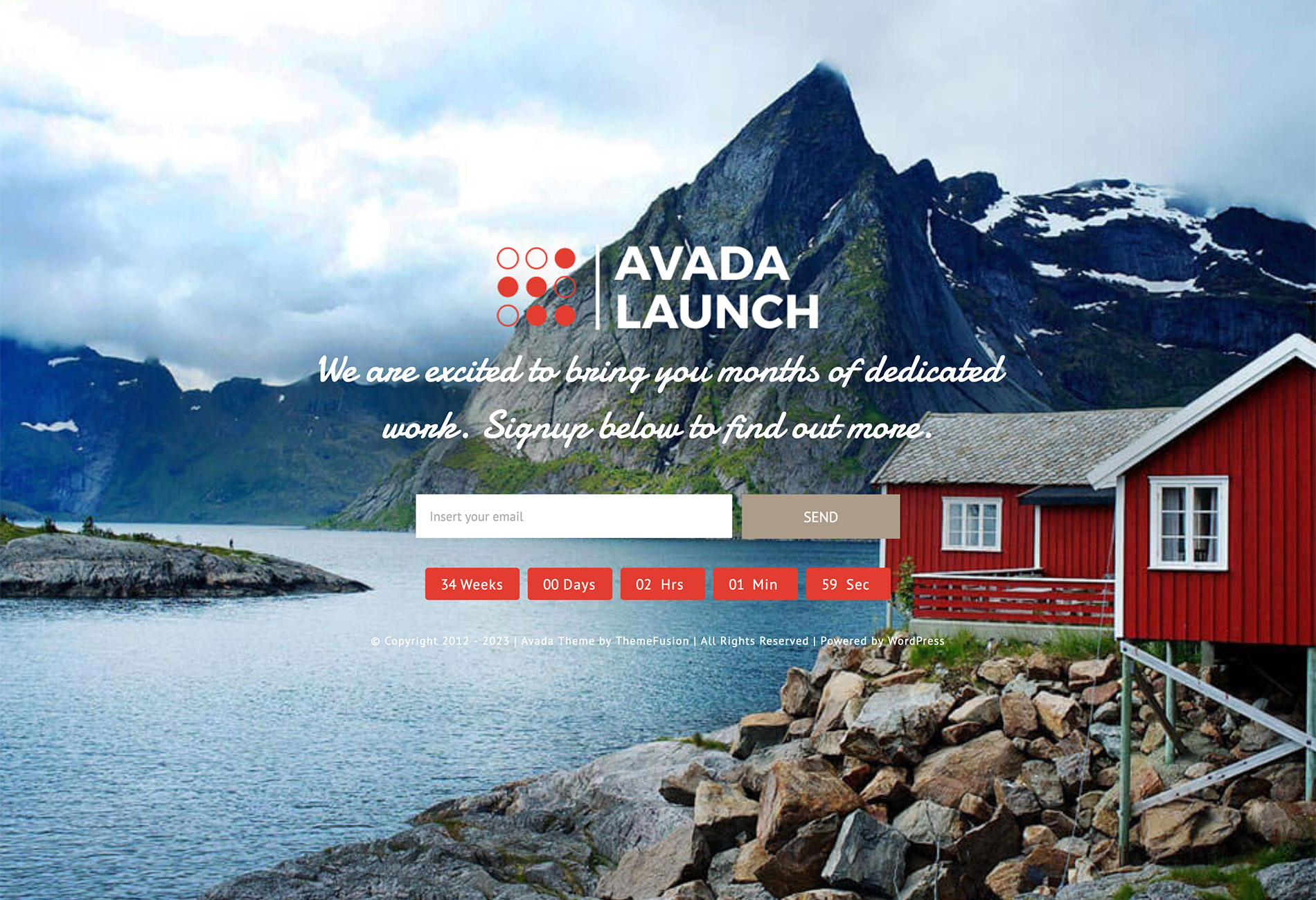 Avada Launch Avada Launch