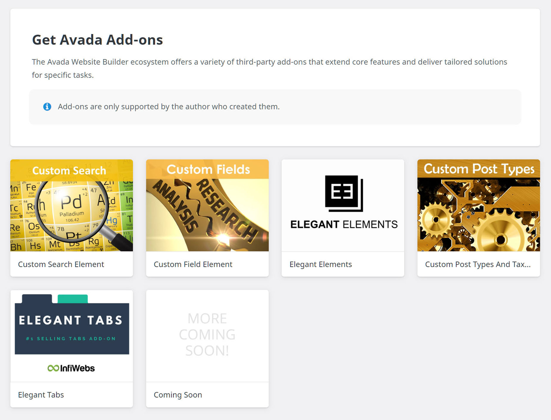 Avada Addons