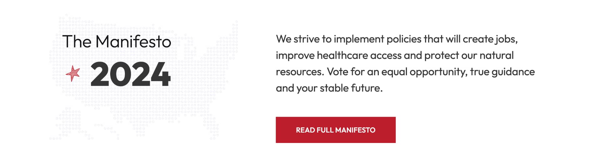 Avada Campaign Manifesto