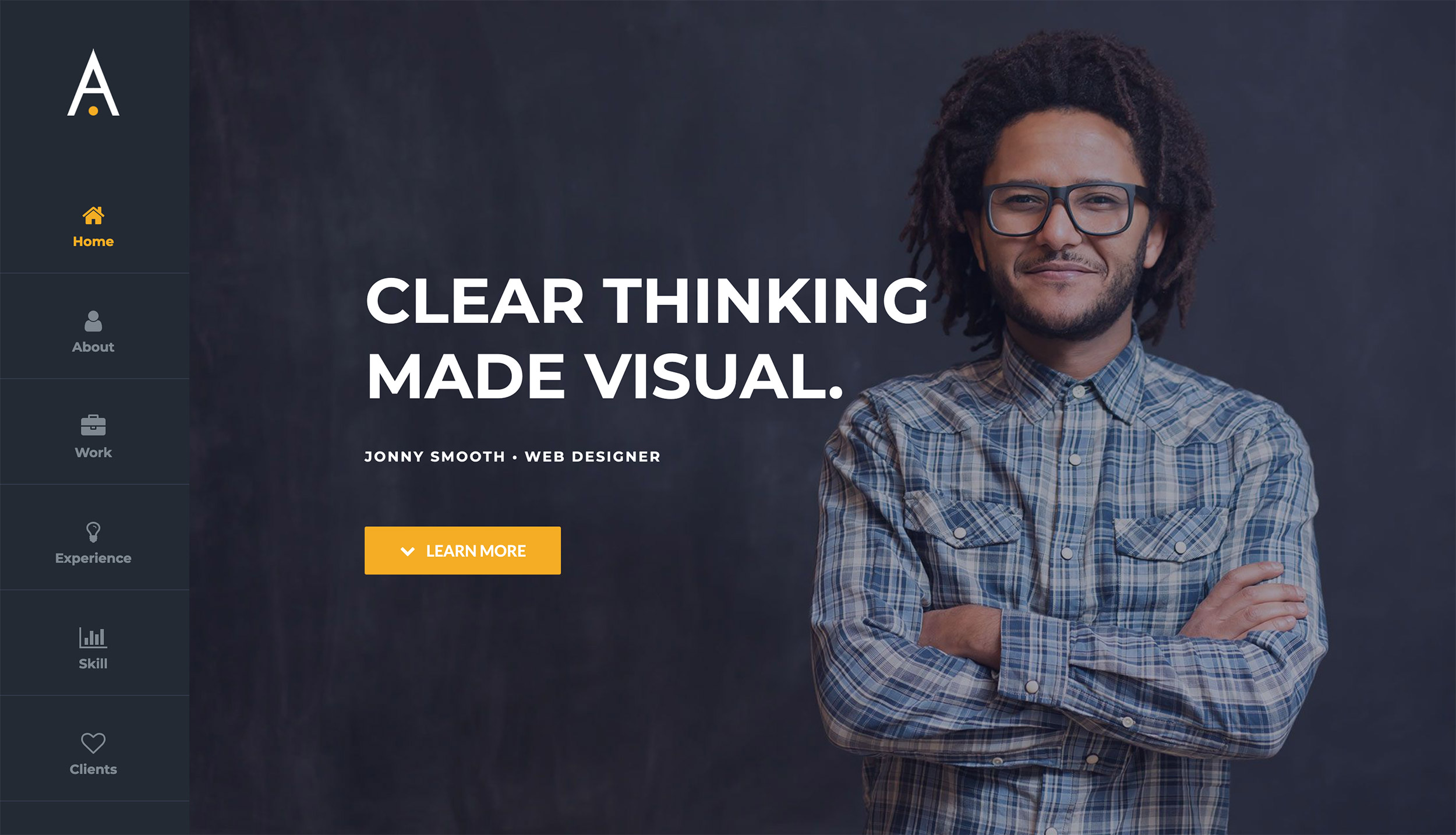 Avada Resume Desktop Header Avada Resume Desktop Header