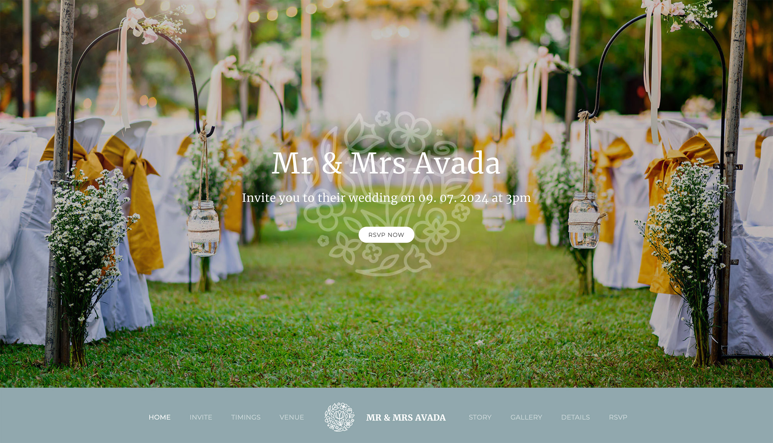 Avada Wedding Desktop Header Avada Wedding Desktop Header